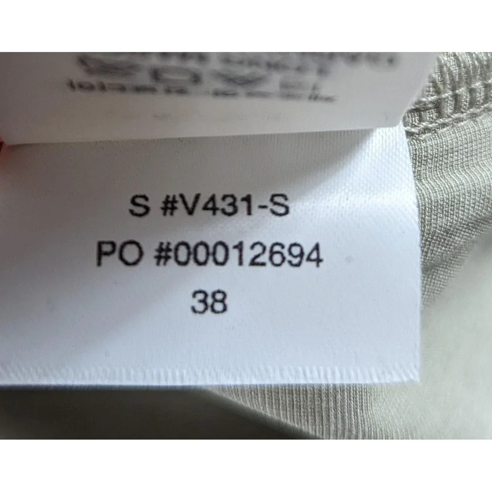 Vuori Aim Pants Men 38x30 Light Gray Stretch Slim Chino Trouser Performance V431